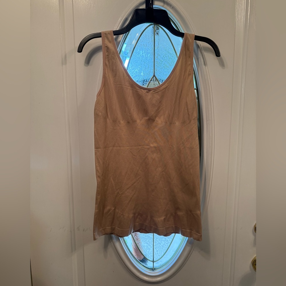 Jockey Women’s Size XL Nude Shapewear Slimming Tank Cami Top